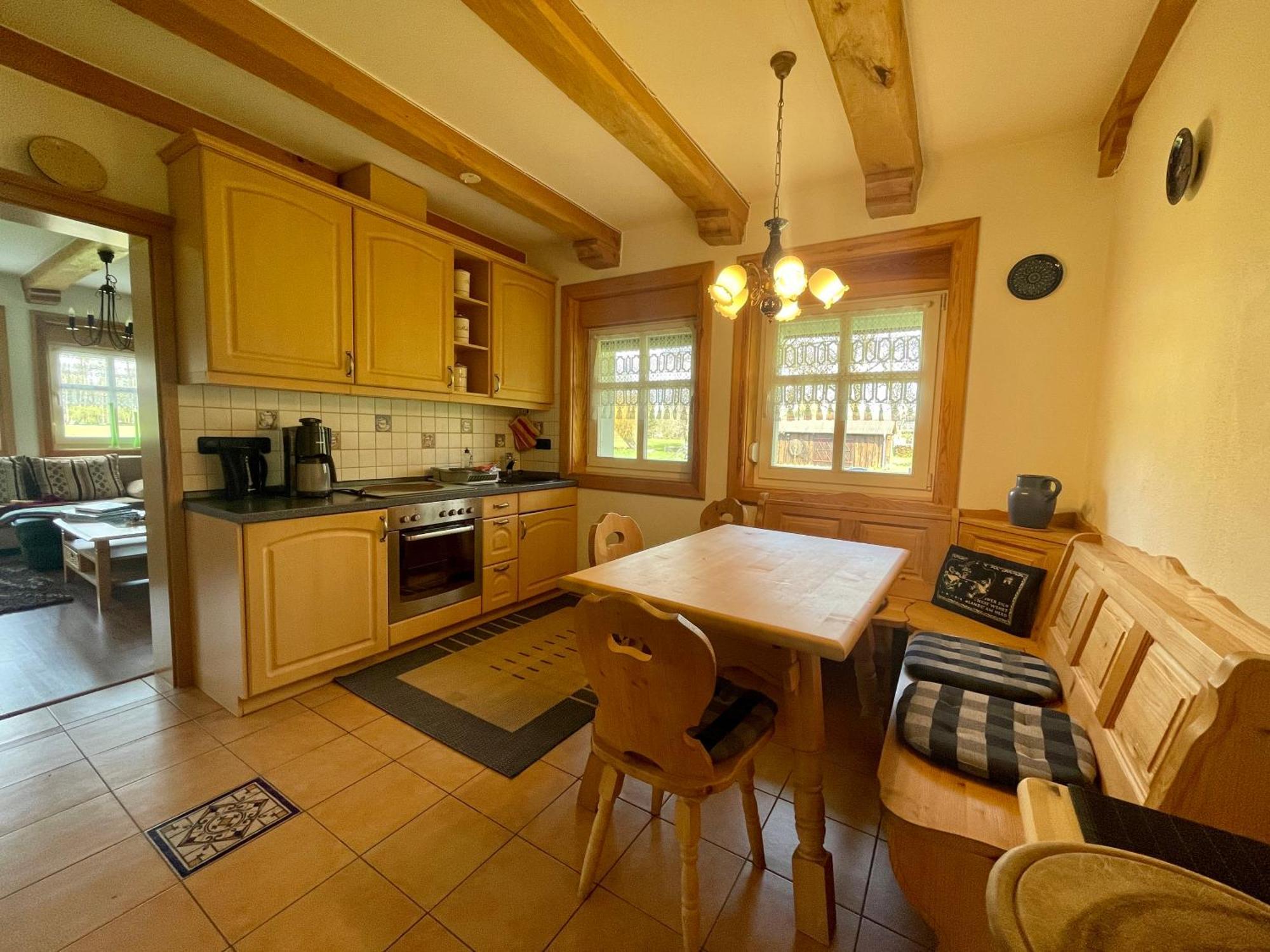 Ferienwohnung Zum Heuschober Burg  Ngoại thất bức ảnh