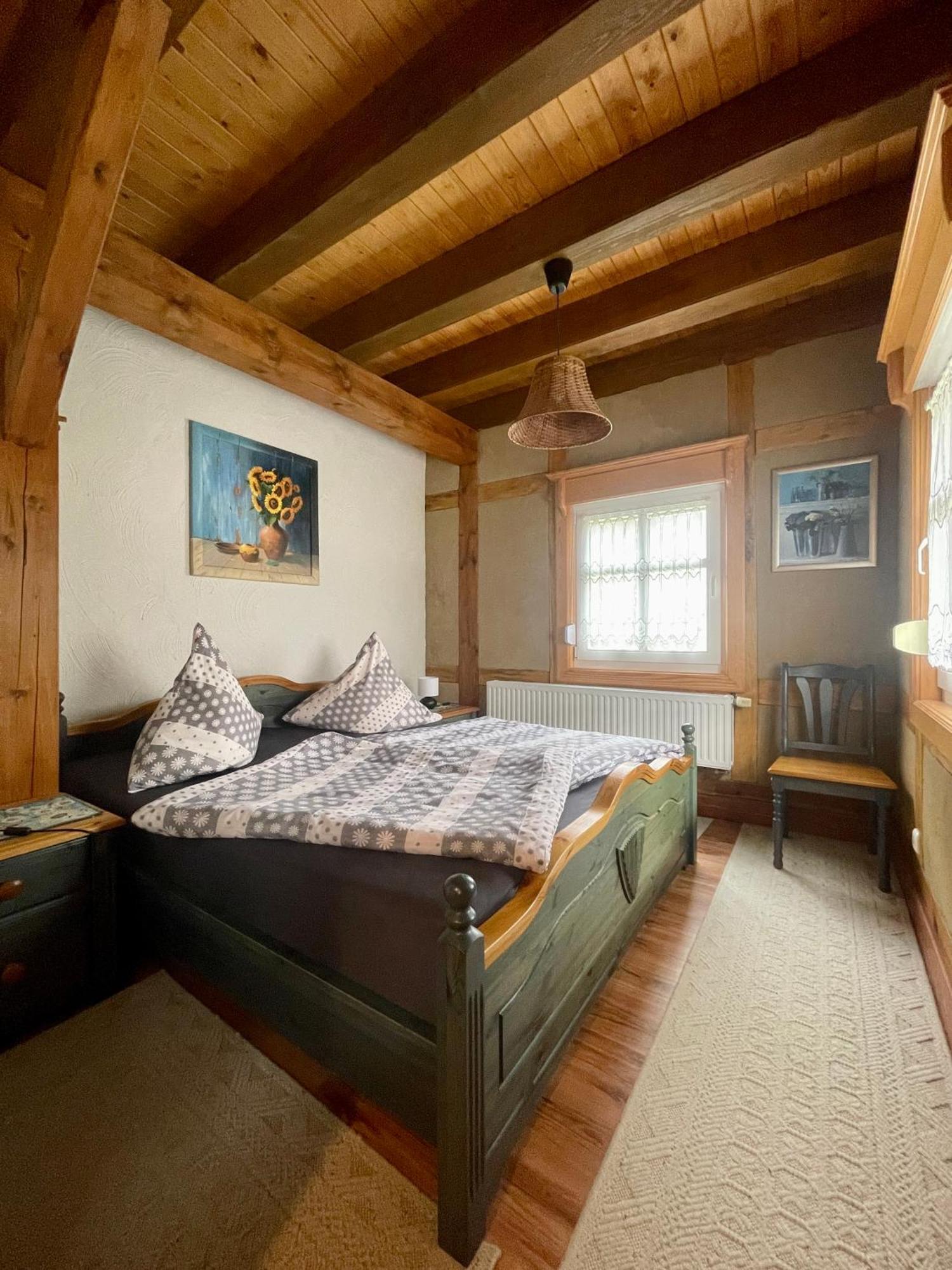Ferienwohnung Zum Heuschober Burg  Ngoại thất bức ảnh