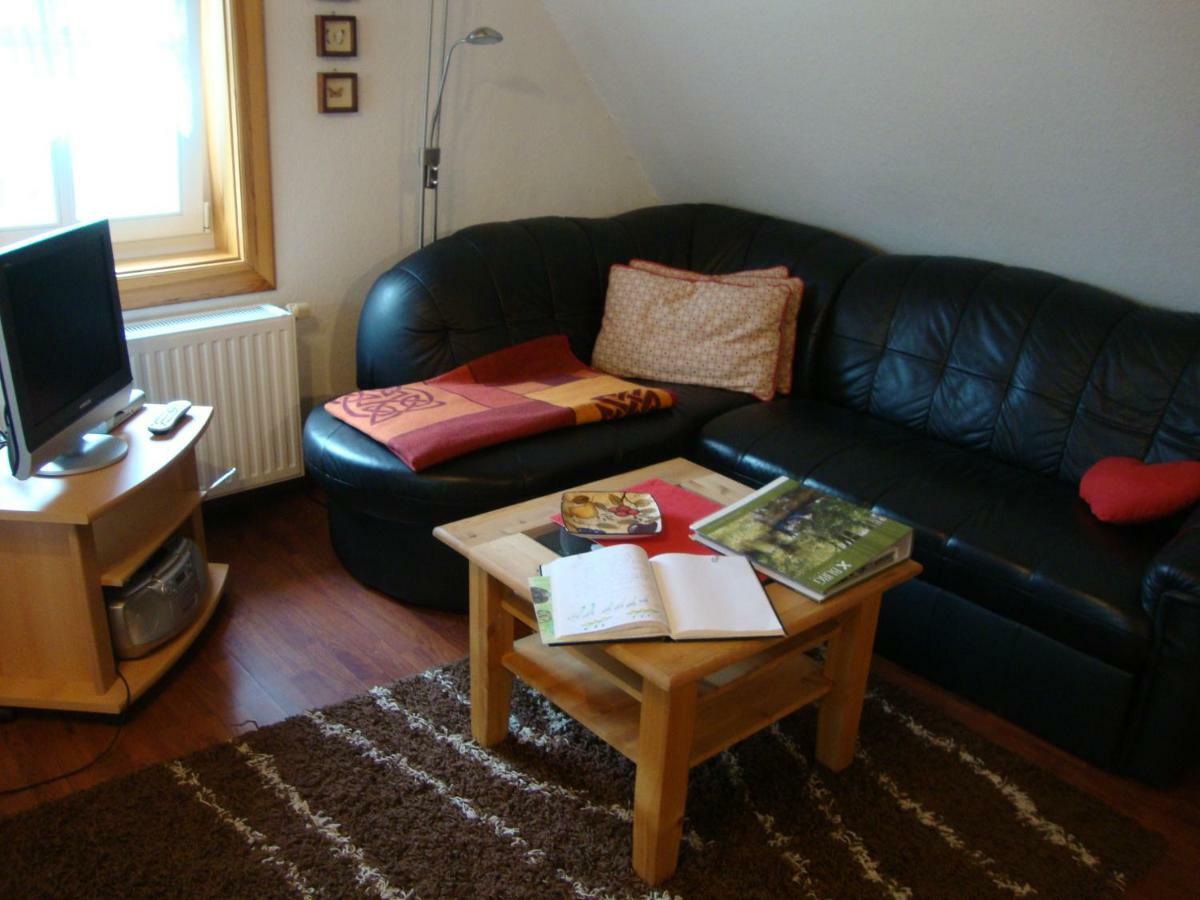 Ferienwohnung Zum Heuschober Burg  Ngoại thất bức ảnh