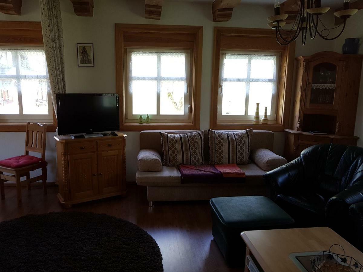 Ferienwohnung Zum Heuschober Burg  Ngoại thất bức ảnh