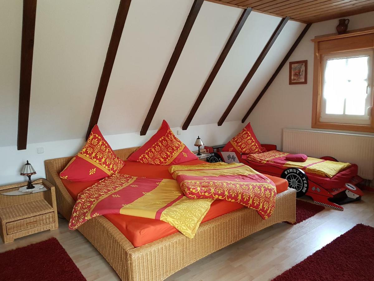 Ferienwohnung Zum Heuschober Burg  Ngoại thất bức ảnh
