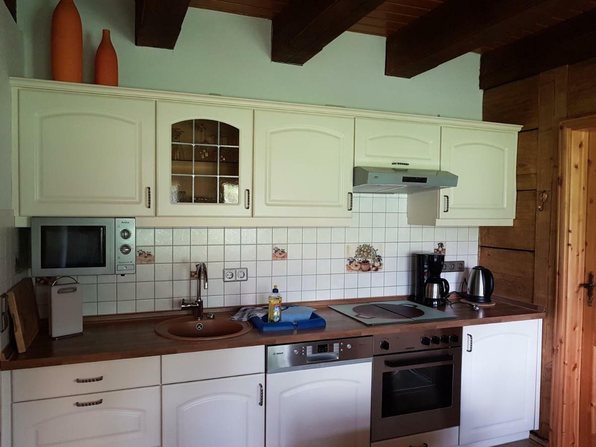 Ferienwohnung Zum Heuschober Burg  Ngoại thất bức ảnh